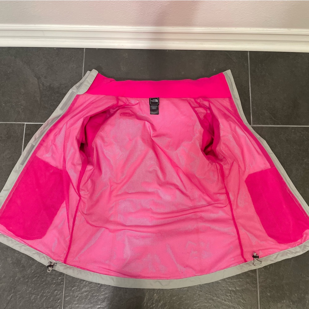 The North Face Pink Grey Ribbon Resolve Jacket Women's - Picture 12 of 15
